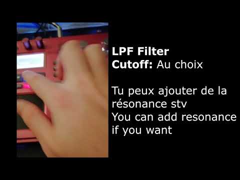 Encore un tuto kick - Another kick tutorial [KORG electribe 2 sampler]
