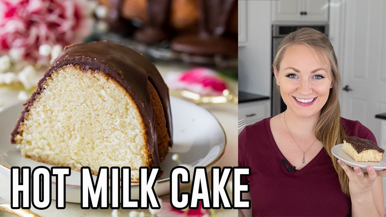How to Make Hot Milk Cake - YouTube