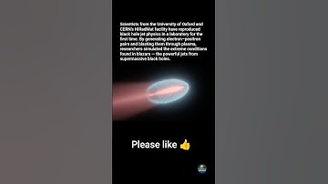 Scientists Recreate Black Hole Jet Conditions in the Lab | CERN Breakthrough 🌌⚡