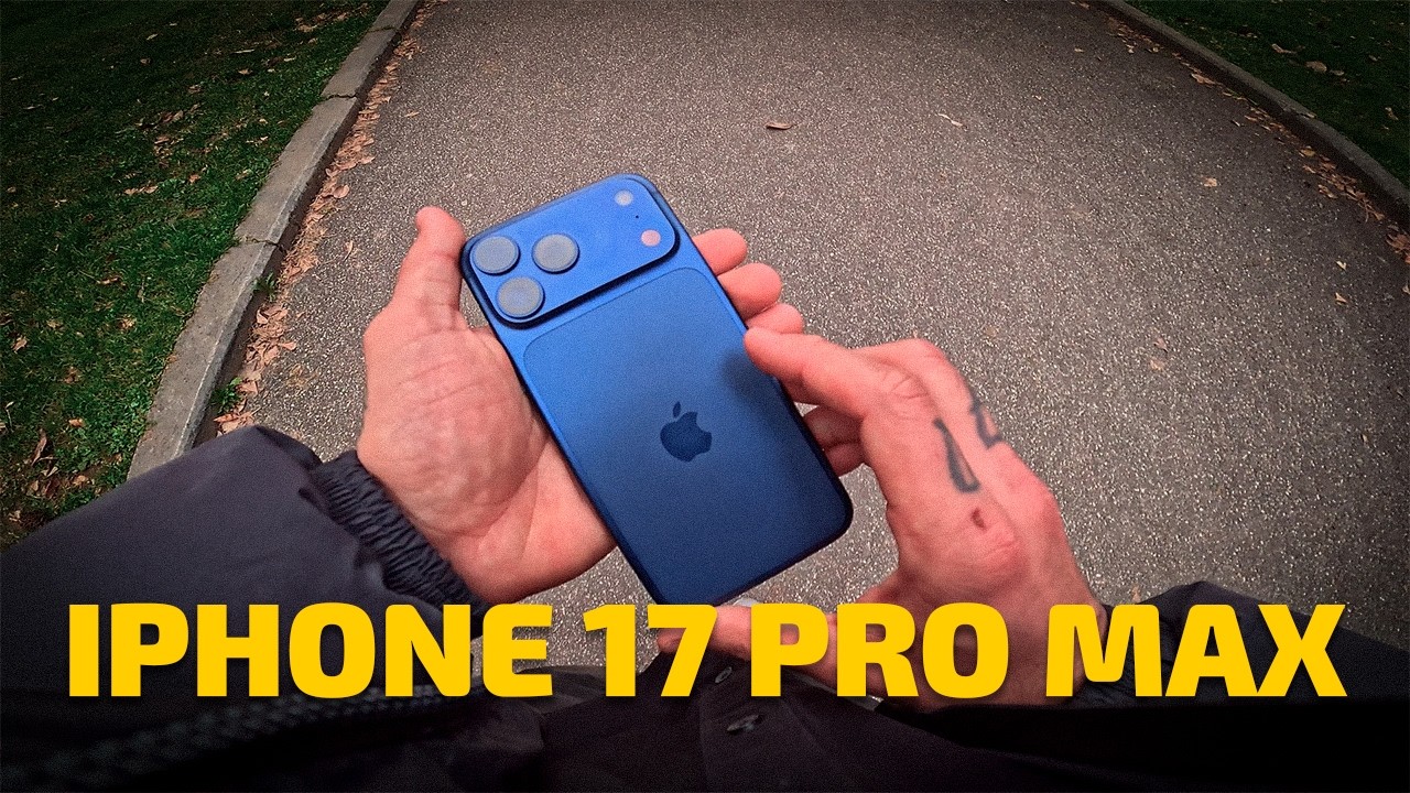 Vlog de rua l Testando IPhone 17 Pro Max l Verona