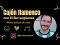 Tutorial 3 cajón flamenco: ritmos rock