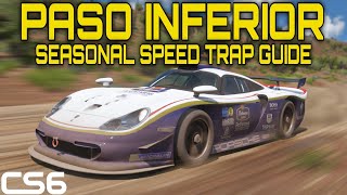 Forza Horizon 5 Seasonal Speed Trap Paso Inferior - Gameplay Guide - Porsche 911 GT1