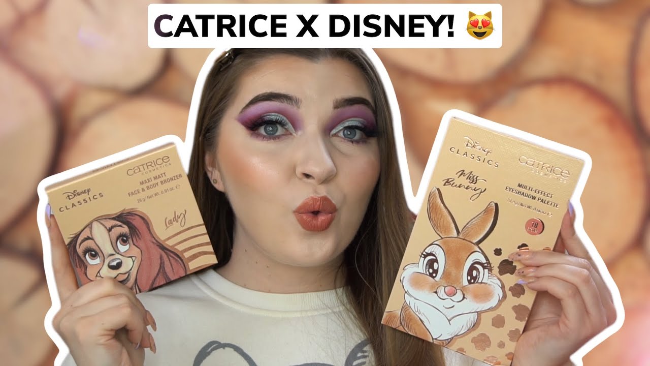 CATRICE X DISNEY!💖 FIRST IMPRESSIONS & SWATCHES!💖 - YouTube