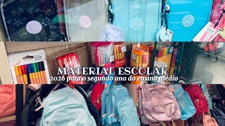 Comprando Meu Material Escolar 2026