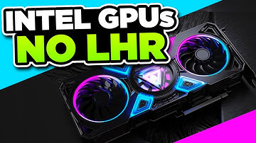 Intel GPUs getting no Hash rate Limiter