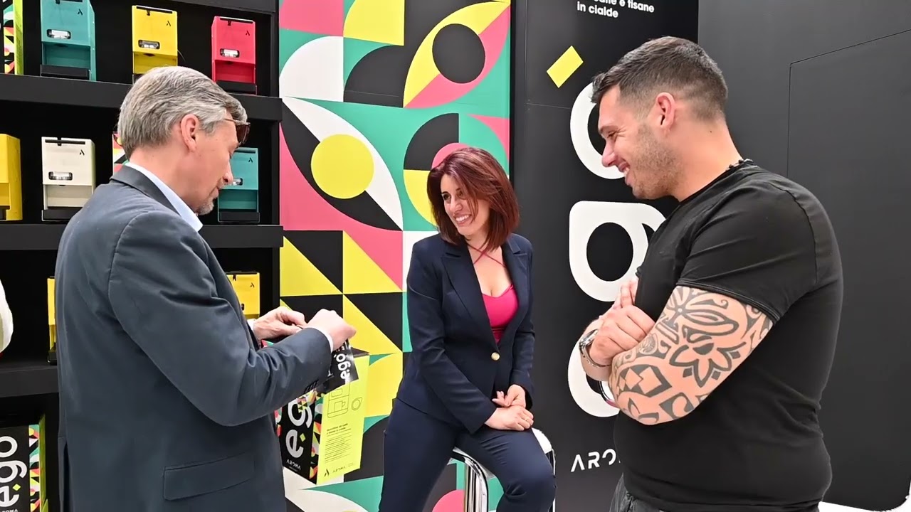 Aroma machine da caffè   Venditalia   presentazione Aroma EGO'