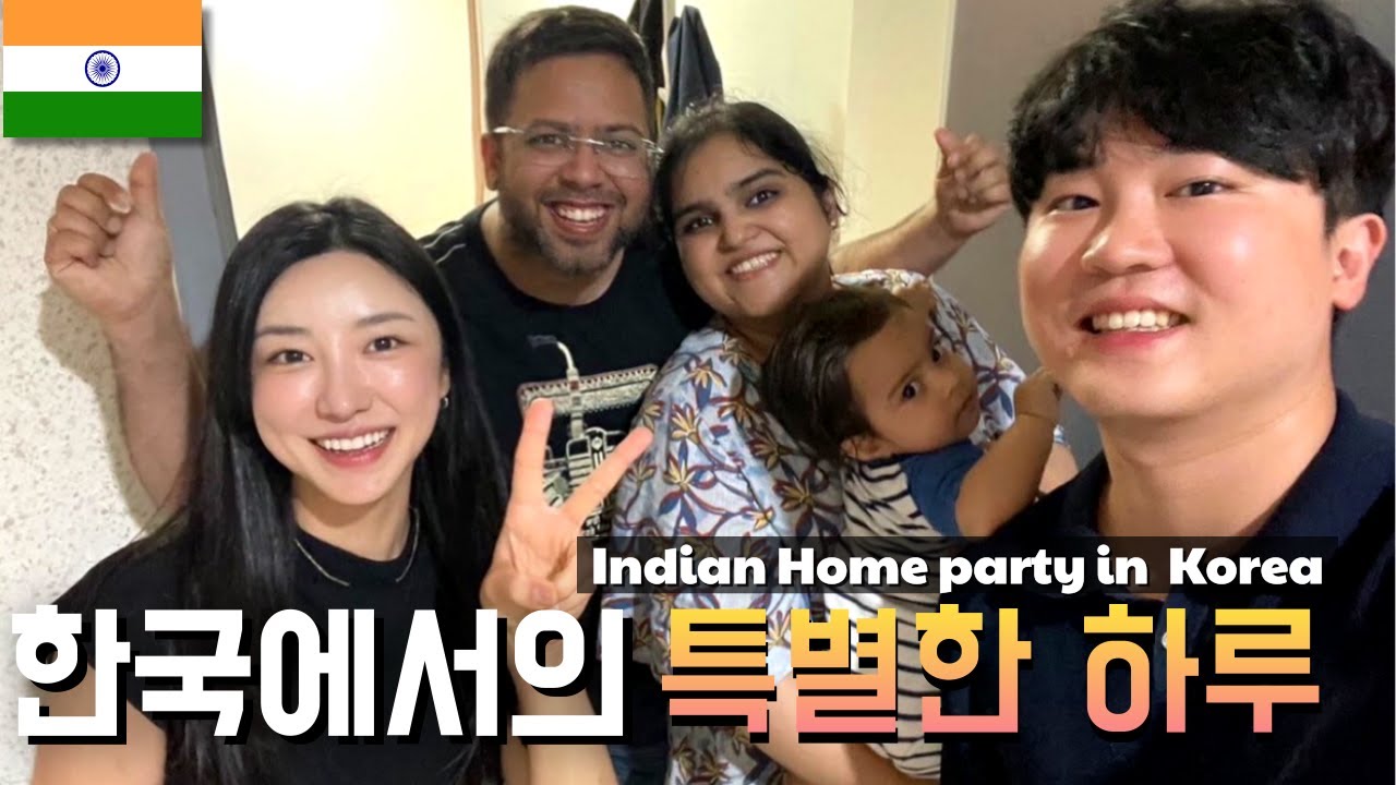 Indian Family in Korea Cooks Amazing Indian Cuisine For Us! 🇮🇳🇰🇷