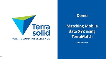 Matching Mobile Data XYZ using TerraMatch