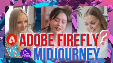 Adobe Firefly vs Midjourney | AI Art | Graphic Design | Image Editing