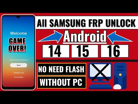 🔓 All Samsung FRP Unlock 2025 | Android 14→16 | New Security 2025 Method | No PC | Easy & Fast