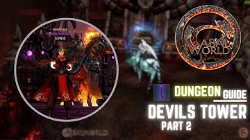 CABAL WORLD - Devils Tower Part 2 Dungeon - Walk Through [Guide] Devils Keys