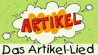 Video thumbnail of "🔠 Das Artikel-Lied || Kinderlieder zum Lernen"