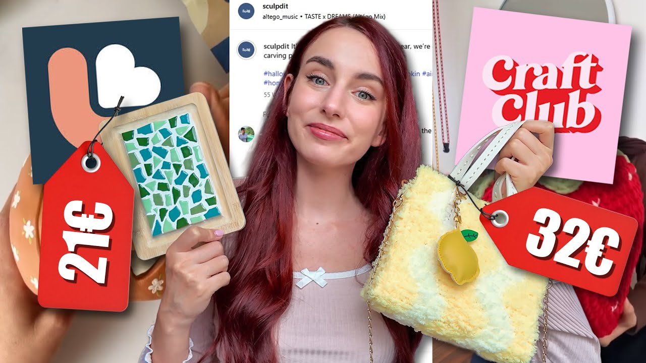Ich habe 3 Kreativ-Shops aus Instagram-Werbungen getestet ✨