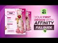 Your First Flyer Design in Affinity Beginner Full Tutorial