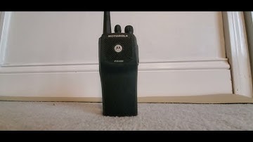 Motorola PR400 Quick call activation
