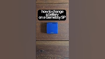 Relaxing GameBoy Advance SP Fix😇: How to Replace a Broken Battery #repair #console #games #shorts