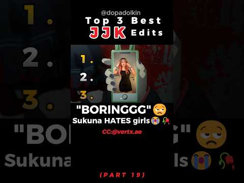 Ranking The Best JJK Edits PART 19 