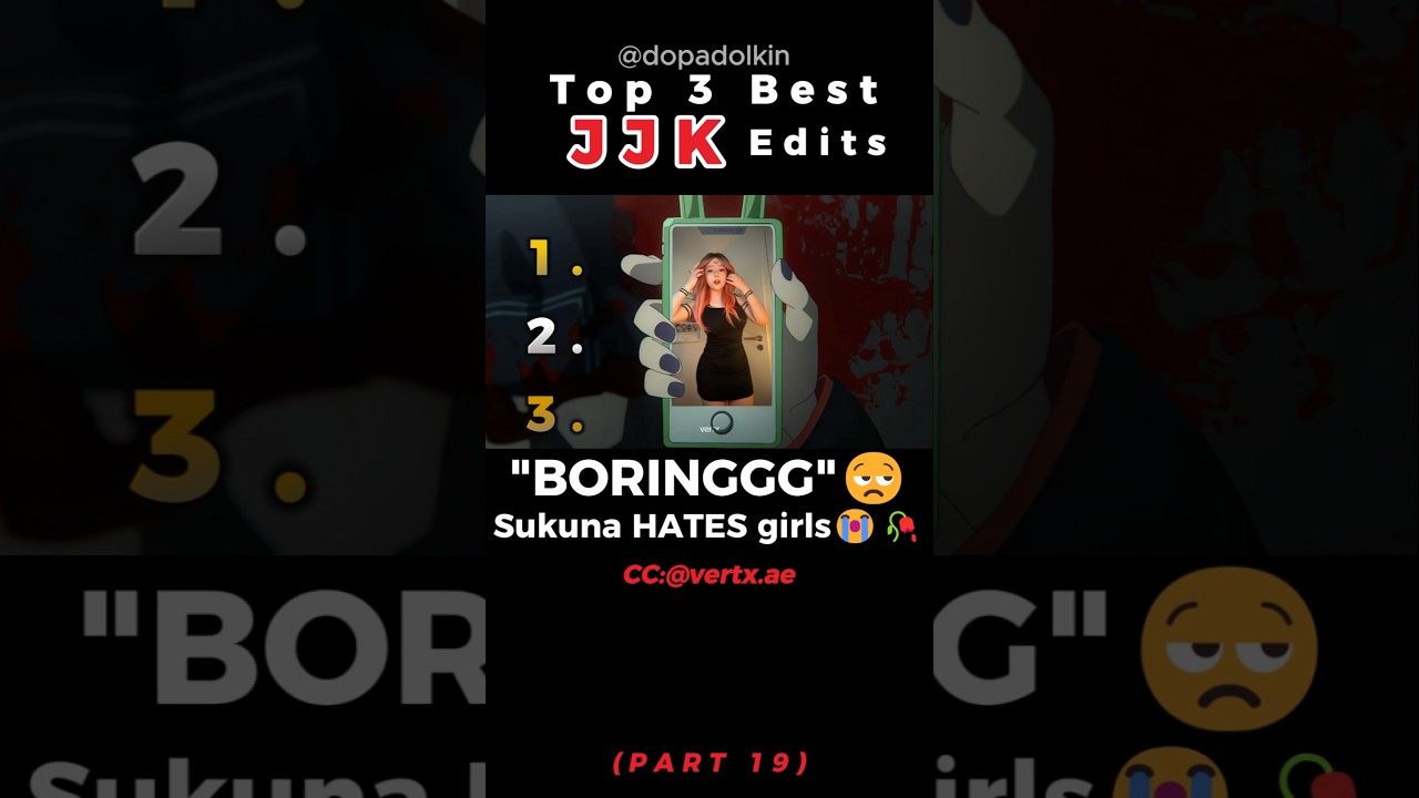 Ranking the Best JJK Edits PART 19