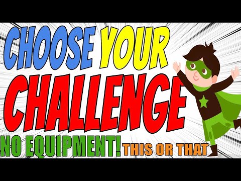 FITNESS (No Equipment Needed!) Choose Your Challenge