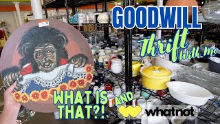 What In The WORLD Is That? | Goodwill Thrift With Me | Whatnot Behind the Scenes