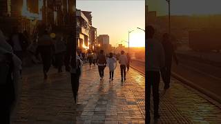🌅 Sunrise at African Capital, Addis Ababa 🇪🇹 Ethiopia #africancapital #city_street_walking #sunrise