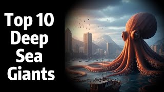 Top 10 Deep Sea Giants | Giant octopus | Giant Squid | Sperm Whale | Ocean Sunfish