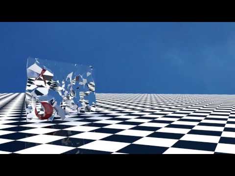 Smashing A Mirror In Blender 2.77