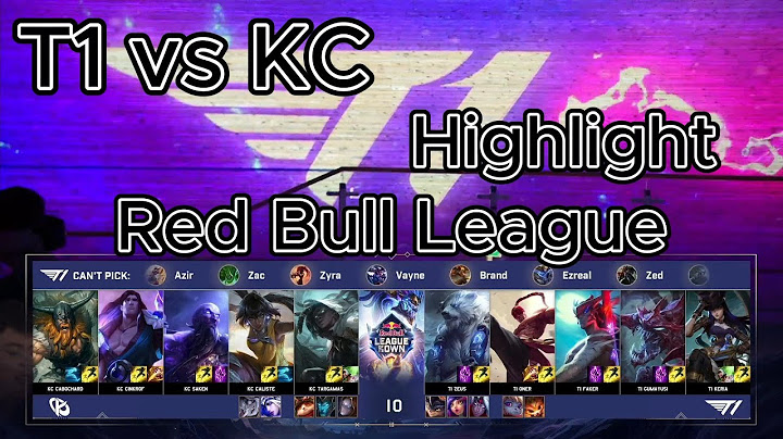 Highlight - T1 vs Karmine Corp - LMHT - Giải Red Bull League of Its Own
