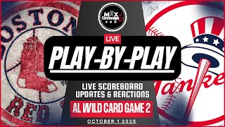 🔴AL Wild Card - Boston Red Sox vs New York Yankees - Play-By-Play &amp; Reactions (10/1/25)