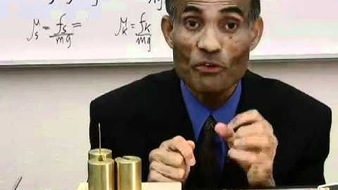 PHY2048 Lesson 2 3a Force of Friction ii