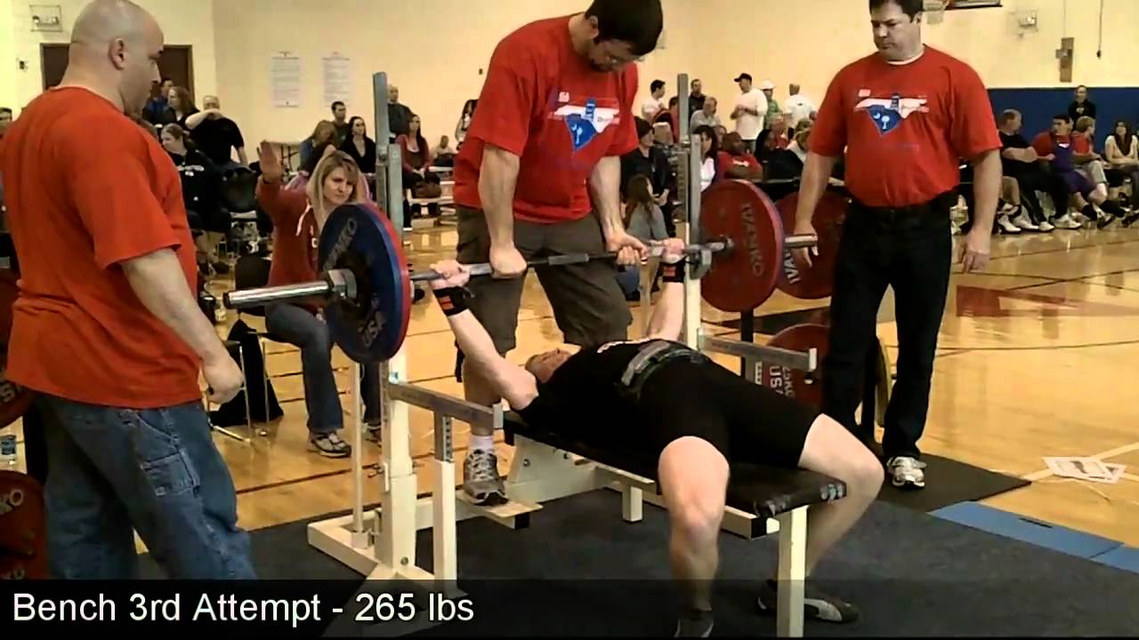 Brian Pettis USAPL 2011 Battle on the Border YouTube