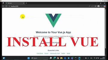 Install Vue di Windows dan Membuat Project Baru