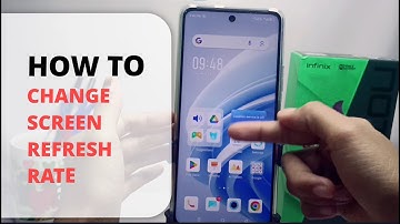 How To Change Refresh Rate In Infinix Note 30 NFC/Note 30 Pro