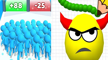 COUNT MASTER 3D VS DRAW TO SMASH🔴💫🔥❤️‍🔥💥 ALL LEVELS GAMEPLAY #1