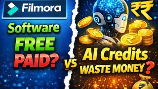 Filmora AI Credits vs App Features – Don’t Waste Money Before Watching! ⚠️  9674660846