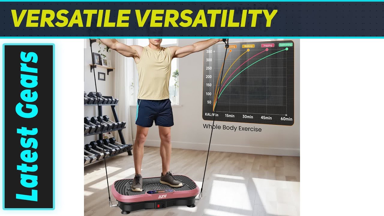 Виброплатформа AXV: Создайте тело своей мечты за считанные минуты!