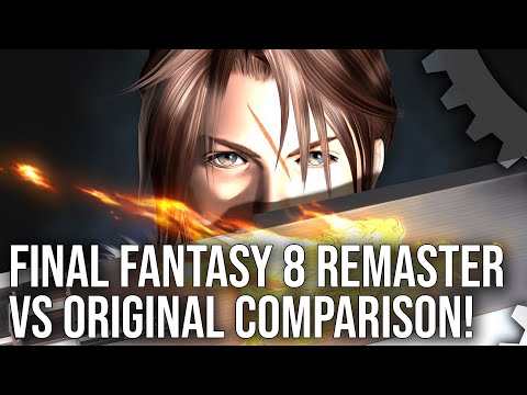 Final Fantasy 8 Remastered vs Original Comparison - The Definitive Version?