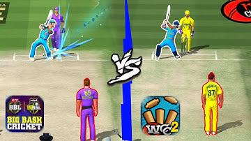 WCC2 VS BBC 🔥 BATTING SHOTS🔥 COMPARISION || TECH WIDFRNDZ