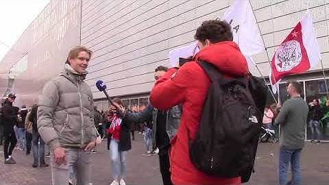 Ajax Fans Vieren Kampioenschap Bij Johan Cruijff Arena  02.05.2021