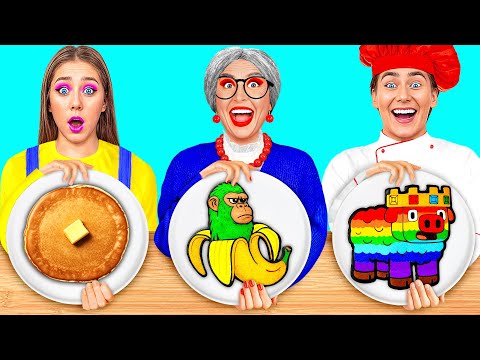 Thử Thách Nấu Ăn Giữa Tôi Và Bà | Những Khoảnh Khắc Hài Hước Crazy DO