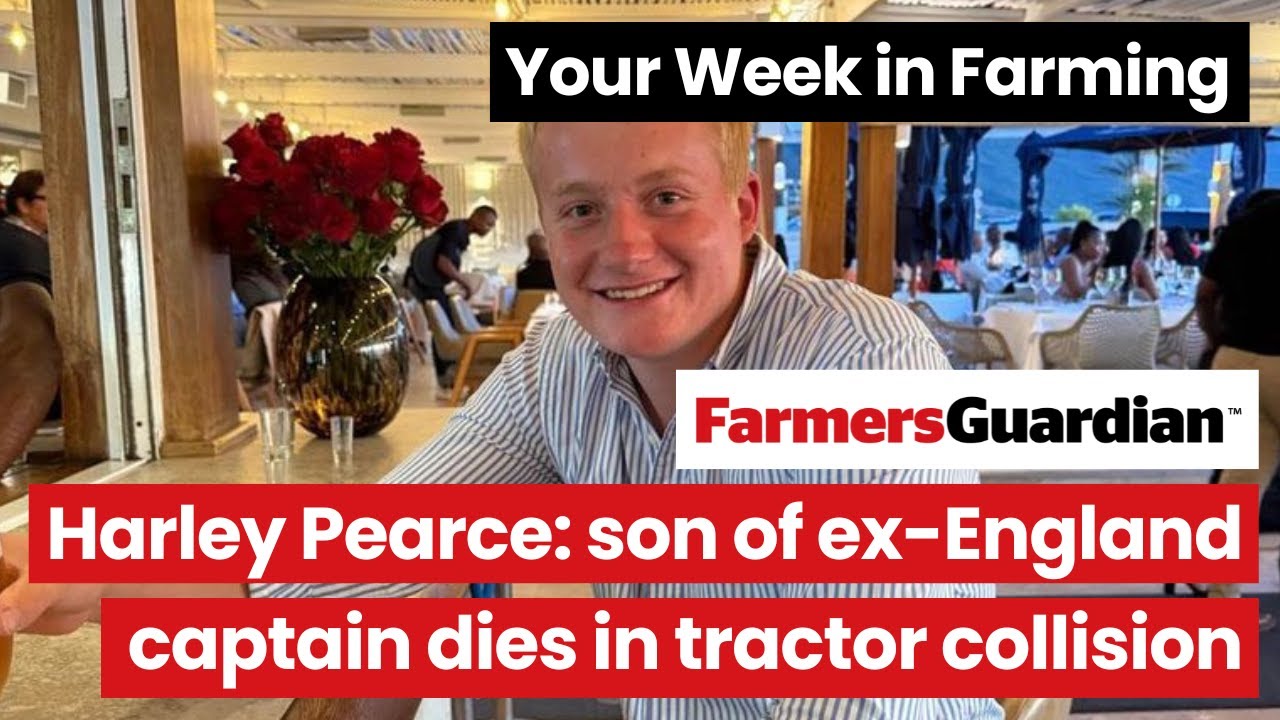 Ваша неделя в сельском хозяйстве: Харли Пирс, сын бывшего капитана сборной Англии по футболу, пог...