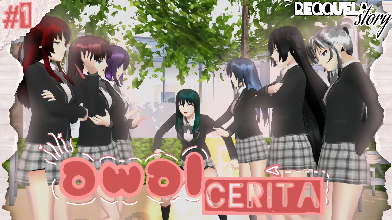 AWAL AJA UDAH DI LABRAK CEGIL  [REQQUELA STORY ||episode #1] Derama SAKURA SCHOOL SIMULATOR.
