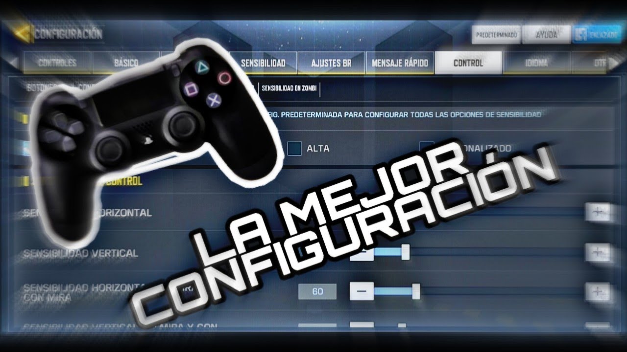 LA MEJOR CONFIGURACIÓN PARA MANDO | CALL OF DUTY MOBILE - YouTube