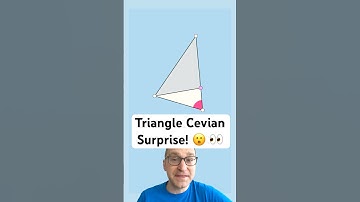 #Triangle Cevian Surprise! #math #mathematics #geometry #maths #mathchallenge #mathfun #stem #steam