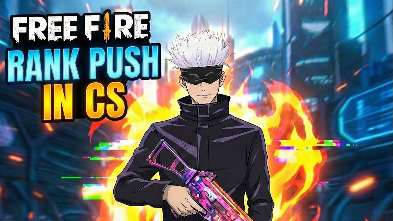 Free fire max rank push in cs rank - YouTube
