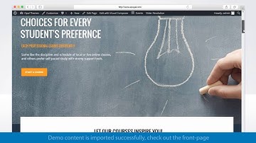 How to install SmartLearning WordPress theme and demo data