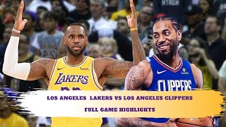 Los Angeles Lakers vs Los Angeles Clippers [Full Game Highlights| Oct. 22, 2019| 2019-20 NBA Season]