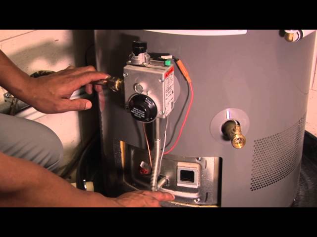 Relighting Gas Water Heater Pilot Light