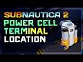 Subnautica 2 Power Cell Terminal Location Guide ⚡ Recharge Power Cells 2 at a Time