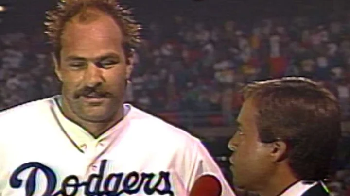 1988 WS Gm1: Costas interviews Gibson after histor...